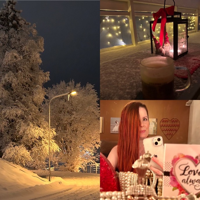 Lena vingercollage